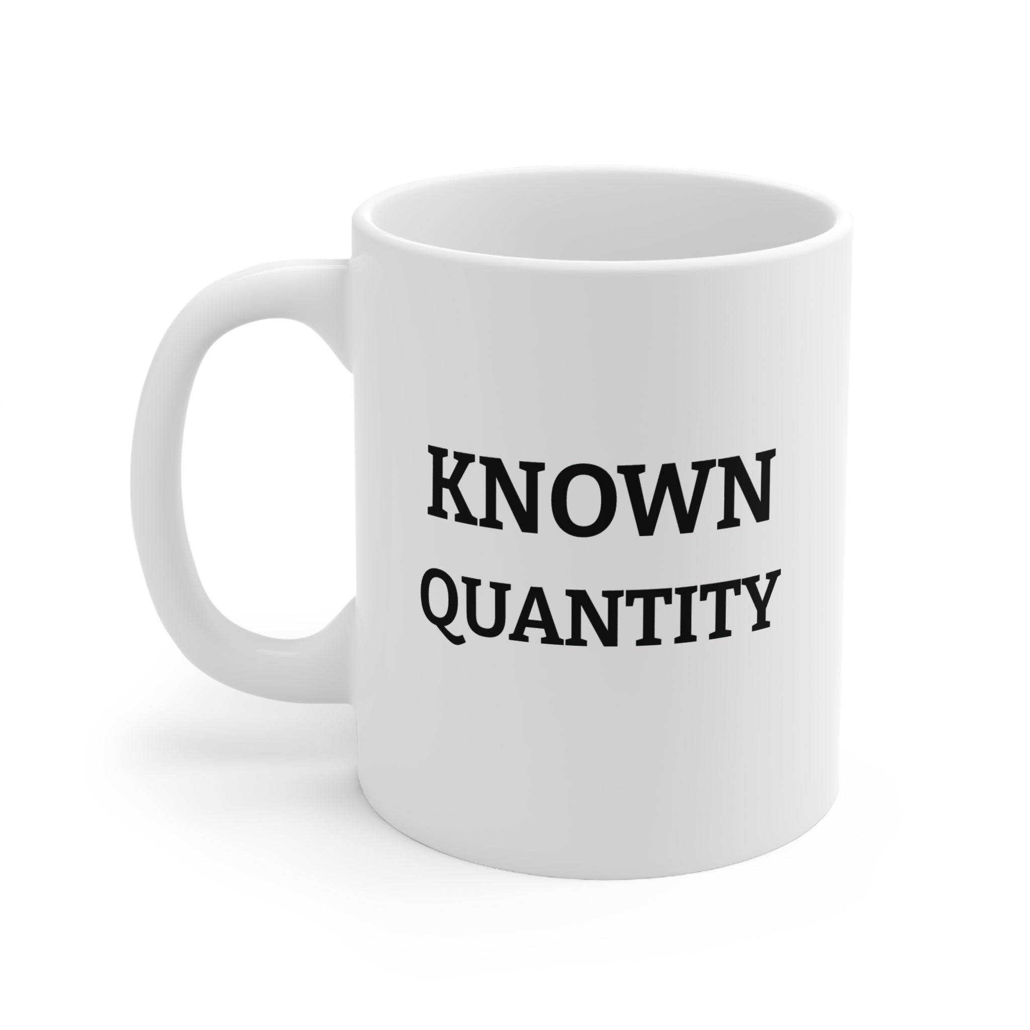 Known Quantity Mug – Funny Football Mug
