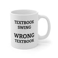 Wrong Textbook Mug – Funny Sports Mug